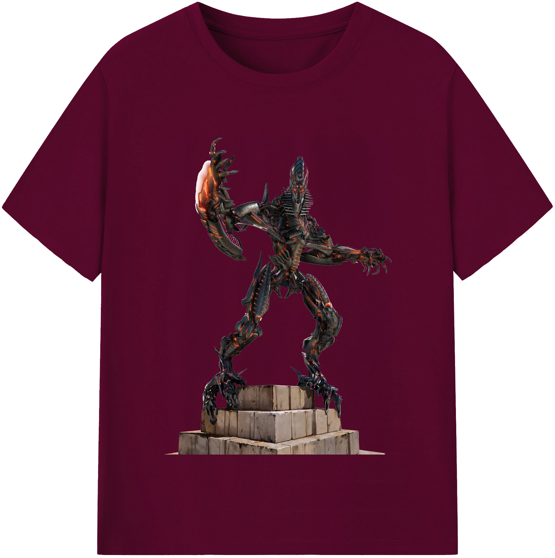 （画像用） Transformers トランスフォーマー レディースカジュアルプリントTシャツ（綿100％）
